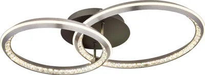 Produktbild von Globo Lighting Deckenleuchte Metall grau matt, LED