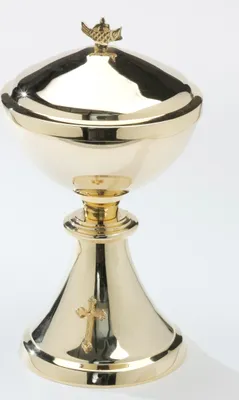 Produktbild von Ciborium vergoldet Höhe 17 cm