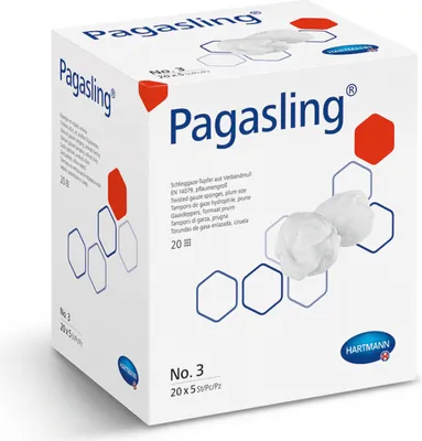 Immagine prodotto di Hartmann Pagasling tamponi di garza sterili misura 3, misura prugna 20 x 4 pz.