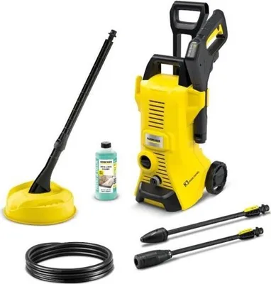 Obrázek produktu pro Vysokotlaký čistič Kärcher K3 Power Control Home, 1600 W, 120 bar, 380 l/h, s čističem povrchů T-Racer T1