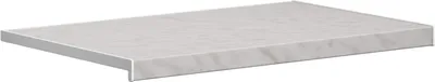 Produktbild von vidaXL Fensterbank Marmorstruktur 60 x 50 x 4,5 cm PVC