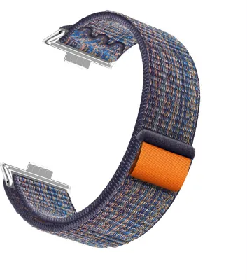 Image de INF Bracelet de sport élégant en nylon pour Huawei Watch Fit 4/3 Orange