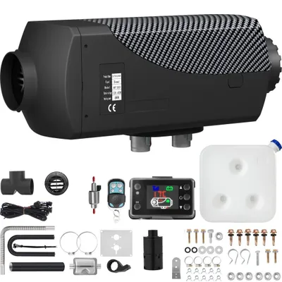 Immagine prodotto di riscaldatore d'aria diesel 12V - riscaldatore di parcheggio diesel 8KW - riscaldatore d'aria diesel 12V 8KW - riscaldatore di parcheggio per auto, RV, barca, camion, camper, autobus