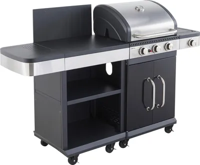 Image de Barbecue au gaz FIDGI 3 avec desserte