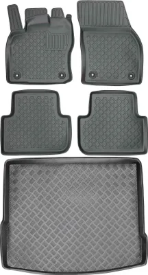 Immagine prodotto di Volkswagen Tiguan II SUV, dal 2016: set di tappetini per l'abitacolo + tappetino per il bagagliaio