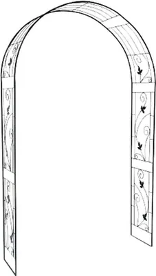 Obrázok produktu pre Opora na popínavé rastliny 224 x 135 x 37 cm