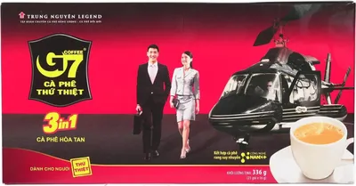 Produktbild von Trung Nguyen Legend G7 Ca Phe Hoa Tan Instant Kaffee 3in1 336g