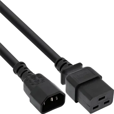 Obrázok produktu pre InLine 16659I, 0,5 m, C14 zviazané, C19 zviazané, H05VV-F