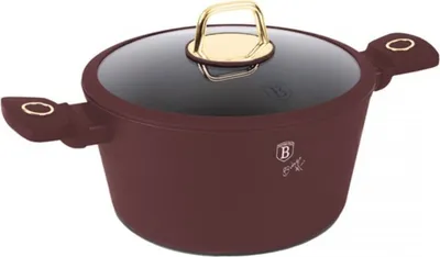 Zdjęcie produktu dla Berlinger Haus garnek 24cm bh-8041 Leonardo 55447