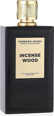 Produktbild von Rosendo Mateu Incense Wood, Männer, 100 ml, Nicht nachfüllbare Flasche, Labdanum, Tonka-Bohne, Vanille, Weißer Moschus, Spray, 1 Stück(e)