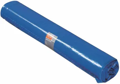 Image de Sacs poubelle 40 my bleu 120 l, 10 pièces, 70 x 110 cm