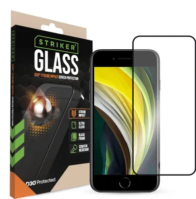 Produktbild von Striker Xtreme Impact iPhone 7 Panzerglas Gehärtetes Glas Displayschutz - Hüllenfreundlich