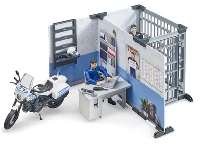 Immagine prodotto di BRUDER bworld Stazione di Polizia con P. 62732 - BRUDER 62732 - (Giocattoli / Giochi)