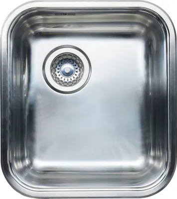 Produktbild von REGINOX R14288 Spüle R18 4035 OKG WOKZ Edelstahl, poliert für 45 cm Unterschrank / Auflagespüle