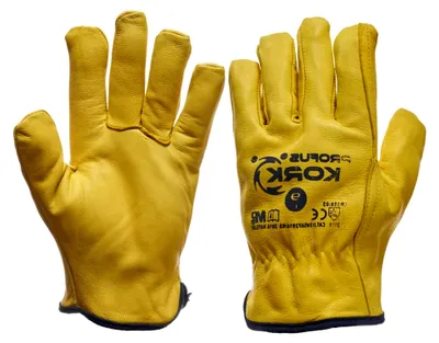 Produktbild von Winterhandschuhe aus Leder für die Arbeit, gefüttert