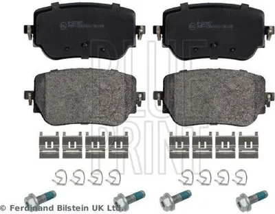 Produktbild von BLUE PRINT Bremsbeläge Satz Hinten passend für MERCEDES-BENZ A-Klasse (W177) ADBP420076