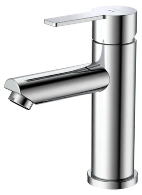 Produktbild von Avapax | Waschtischarmatur Stehend Mistella - Gebürsteter Stahl - Zylindrische Form