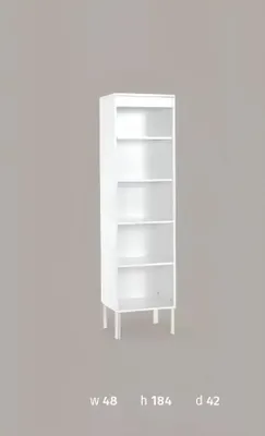 Immagine prodotto di Scaffale Armadio Libreria Scaffali multiuso Armadi in legno 184x48x42