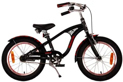 Produktbild von Volare Miracle Cruiser Kinderfahrrad - Jungen - 16 Zoll - Mattschwarz - Prime Collection