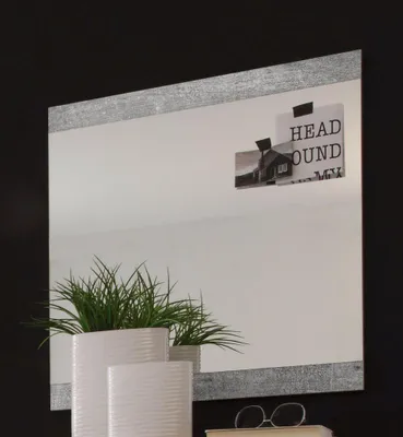 Produktbild von Garderobenspiegel - Betondekor - 68 x 70 cm