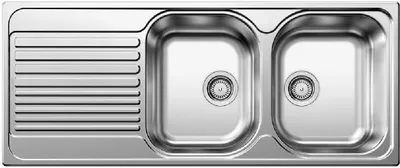 Produktbild von BLANCO TIPO 8 S, Edelstahl, 345 x 420 mm, 16,5 cm, 121 cm, 16,5 cm, 50 cm
