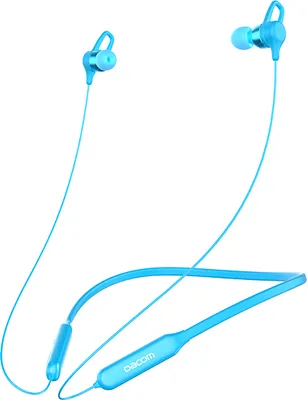 Imagen del producto de Auriculares inalámbricos Bluetooth DACOM GH01, color azul, con graves profundos