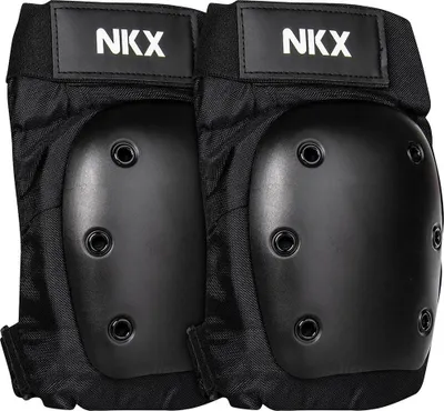 Produktbild von NKX Knieschoner Pro Knie Schwarzer Knieschutz mit harter Aufprallkappe