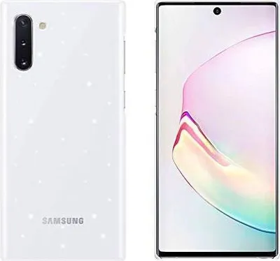 Produktbild von Samsung Galaxy Note 10 Hülle - Kunstleder - Samsung Backcover - Weiß