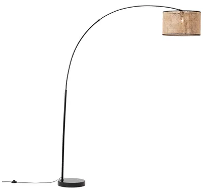 Produktbild von BRILLIANT Bogenstandleuchte 2,1m Wiley schwarz IP20 E27 42 Watt g. f. Normallampe