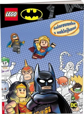 Produktbild von Lego Dc Comics Kolorowanka z naklejkami - Opracowanie Zbiorowe (Bücher mit Aufklebern auf Polnisch)