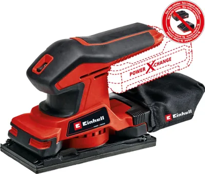 Obrázok produktu pre Akumulátorová orbitálna brúska Einhell TC-OS 18/187 Li Solo 4460725