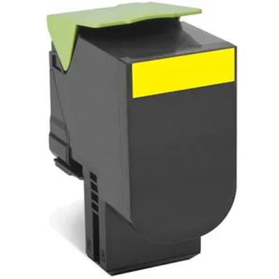 Zdjęcie produktu dla Lexmark 80C2HYE Kaseta z tonerem Oryginalny Żółty