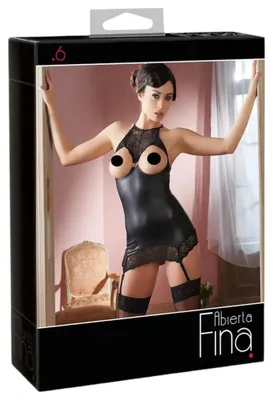 Image de Robe de lingerie avec empiècements en dentelle