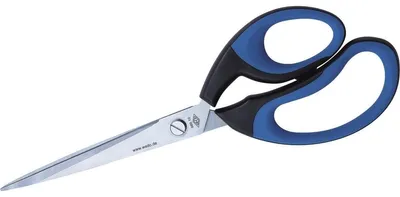 Produktbild von Schere Softcut 25,5cm schwarz/blau