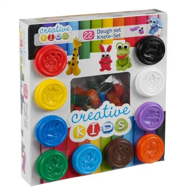 Produktbild von Kleiset - 10 Kleuren Klei - 22dlg.