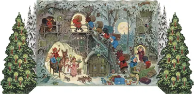 Produktbild von Adventskalender "Zwergleins Weihnacht"