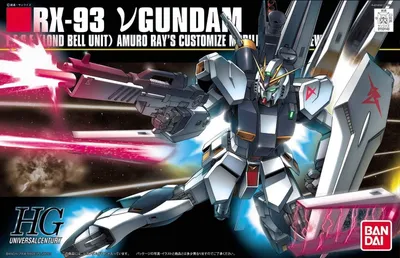 Zdjęcie produktu dla Bandai HGUC 086 RX-93 Nu GUNDAM, Figurka kolekcjonerska