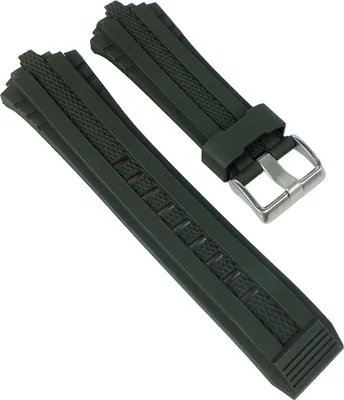 Produktbild von Calypso Chrono | Uhrenarmband Kunststoff grün Spezial Anstoß | K5696