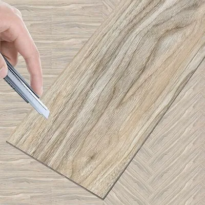 Obrázok produktu pre TRMLBE 18ks PVC podlahová krytina 91,44cm x 15,24cm x 2mm Vinylová podlaha Samolepiace dekory Vyberateľné laminátové podlahy Protišmykové vodotesné rezateľné lepidlo Vinyl, typ W38 (2,51 m²)