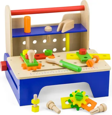 Imagen del producto de Viga Toys: Caja de herramientas plegable