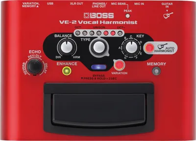 Zdjęcie produktu dla Boss VE-2 Harmonizator wokalny