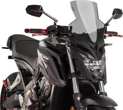Produktbild von PUIG 9687F New Generation Sport  passend fuer HONDA CB650F Stark getönt