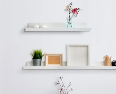 Produktbild von BD ART Bilderregal 50 cm weiß (P)