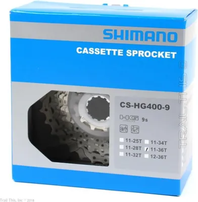 Produktbild von Shimano Alivio CS-HG400 9Gang 11-36T Kassette