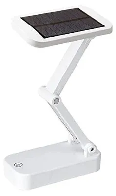 Zdjęcie produktu dla Lampa biurkowa solarna LED 24 diody czujnik dotykowy składana przenośna