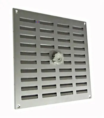 Produktbild von Lüftungsgitter LG 3030 SAA Schiebegitter Alu F1 300 x 300 Zuluft Abluftgitter
