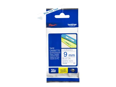 Obrázek produktu pro Tze223 Brother Ptouch 9Mm Weiss-Blau
