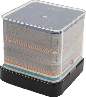 Obrázek produktu pro 2025 3D kalendář Memo Pad Dekorativní řezbářský papír Poznámka Pad se světlem pro domácí školu Kancelář