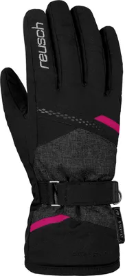 Produktbild von Reusch Fingerhandschuh Hannah R-TEX XT in zartem Design blck/blck melang/pink glo 7