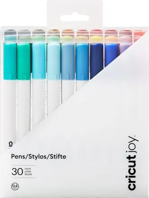 Immagine prodotto di Cricut Joy - Multicolore - Multicolore - Fine - 0,4 mm - Inchiostro a base d'acqua - 30 pezzo/i